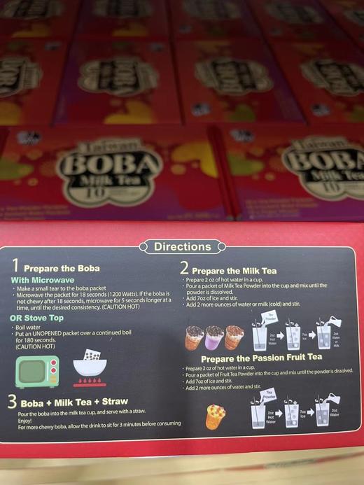 超期待的J Way Boba TEA set 10Pk总算上架啦！一分钟就可喝上原始正宗的波霸奶茶 A 商品图7