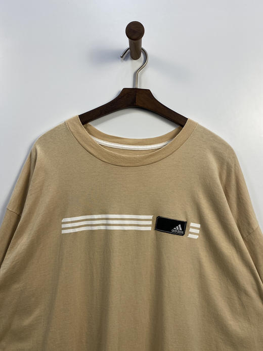 adidas 阿迪达斯 厚款 贴布 LOGO 短袖T恤 _SST(2XL) 商品图0