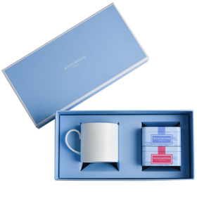 【团购展示】WEDGWOOD玮致活几何马克杯+随身包茶罐礼盒