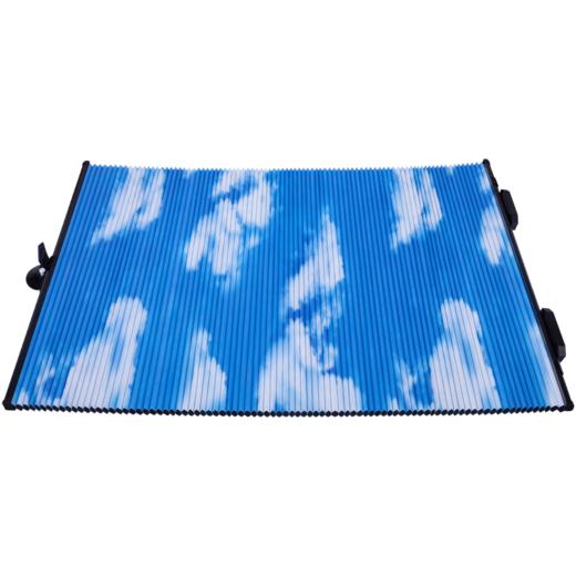 汽车双层遮阳伸缩防晒隔热遮阳罩前挡风玻璃罩自动收缩车挡遮阳帘 商品图4