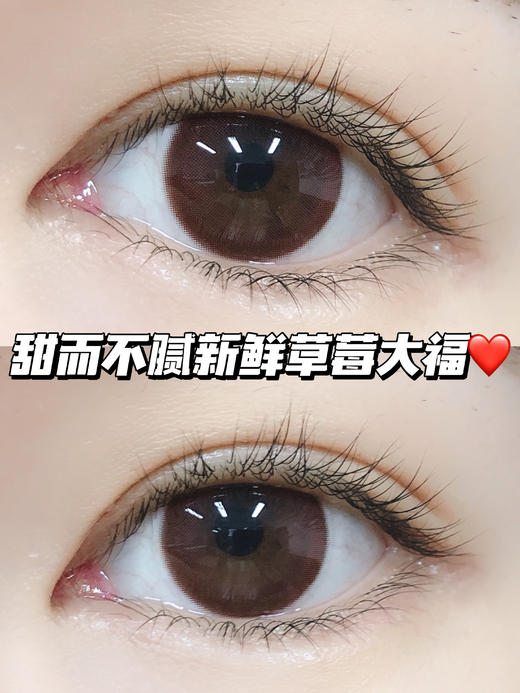 K01 草莓熊<含非离子>月抛型 商品图0