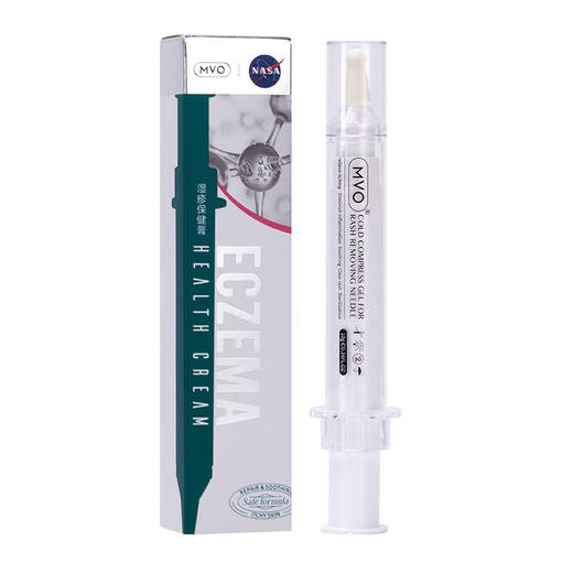 中英联名研发MVO湿疹膏华熙生物玻尿酸成分成人热痒皮肤瘙痒皮炎无ji素医用冷敷理疗止痒凝胶 商品图4