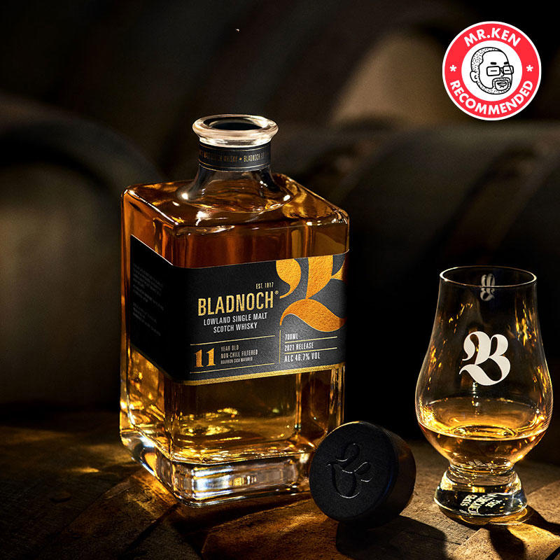 磐火（Bladnoch）11年单一麦芽苏格兰威士忌（2021版）