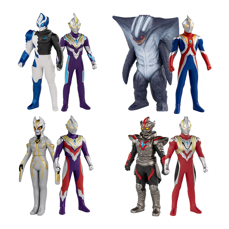 万代Bandai  特利迦奥特曼超决战怪兽软胶