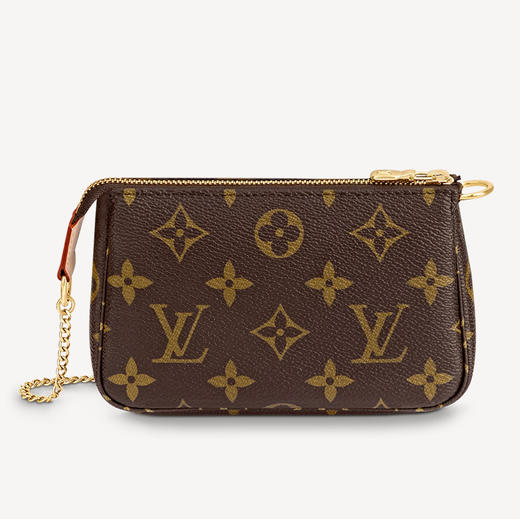 【国内现货预定】Louis Vuitton 路易·威登 女士麻将包 MINI POCHETTE ACCESSORIES 腋下迷你小手袋 15.5x10.5x4cm尺寸偏小 M58009 商品图2