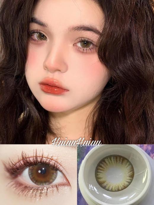 【大直径 Sheepcon -纸杯蛋糕棕-14.5mm【年抛 0-1000度 有525/575】 商品图0