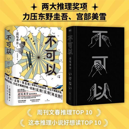 不可以 超越东野圭吾的推理力作 道尾秀介悬疑烧脑小说 商品图1