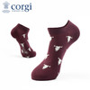 CORGI柯基英国进口袜子男女同款夏季纯色浅口透气船袜薄款短袜 商品缩略图0