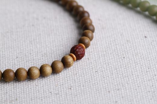 JSNM0024°拆房老料金丝楠木8mmx108粒 商品图3