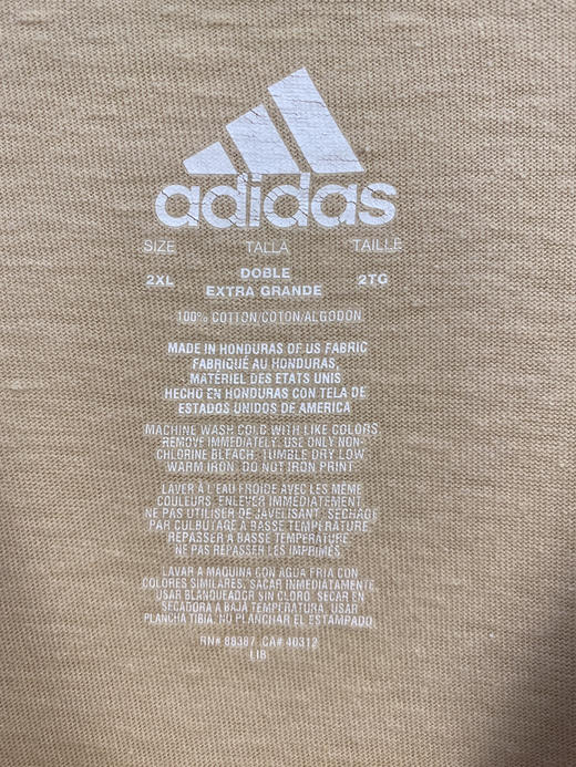 adidas 阿迪达斯 厚款 贴布 LOGO 短袖T恤 _SST(2XL) 商品图2
