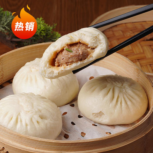 800g同庆楼招牌推荐〡同庆楼纯肉大肉包【80g*10个/800g装】 商品图7