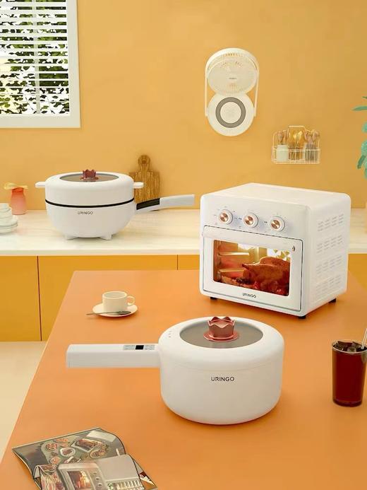 七彩叮当电煮锅SD01宿舍学生2L家用多功能电热火锅 商品图2