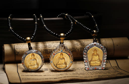 纯银生肖吊坠 商品图0