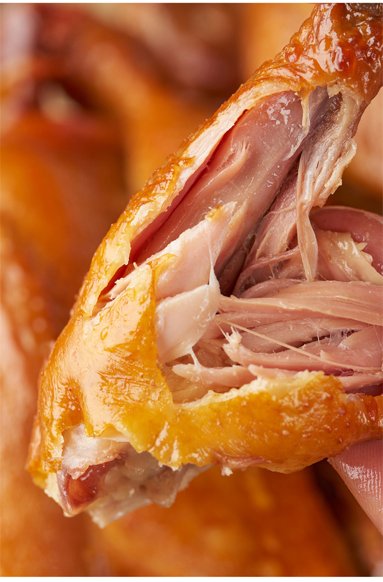 烧鸡古法烧鸡皮香肉嫩香而不腻整只烧鸡开袋即食包邮