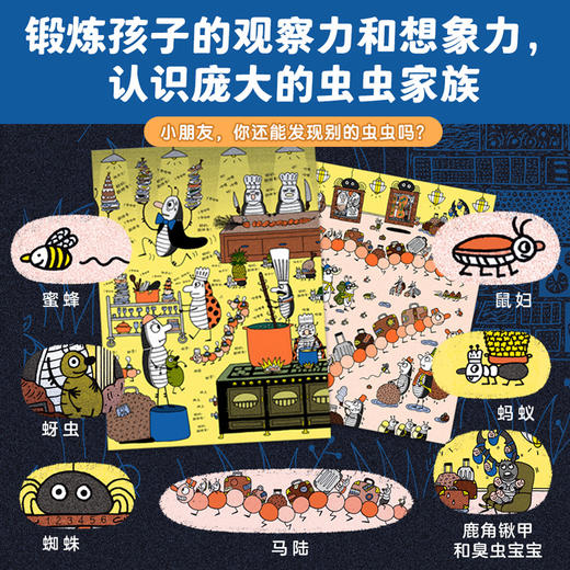 昆虫旅馆奇妙夜  科普绘本 商品图4