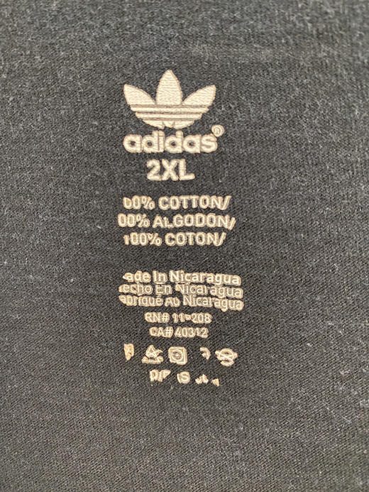 Adidas originals 阿迪经典三叶草 短袖T恤 _SST(2XL) 商品图2