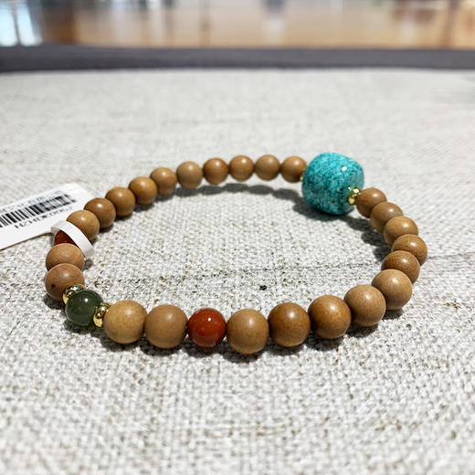 老山檀单圈手链°6mm*24粒 商品图0