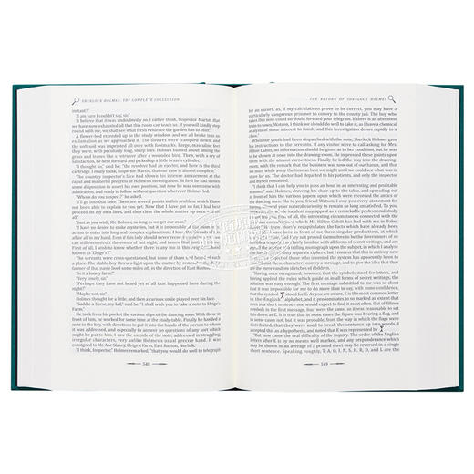 【中商原版】福尔摩斯探案全集 完整无删减 送书签 英文原版 阿瑟 柯南 道尔 Arthur Conan Doyle 世界经典侦探悬疑小说 商品图5