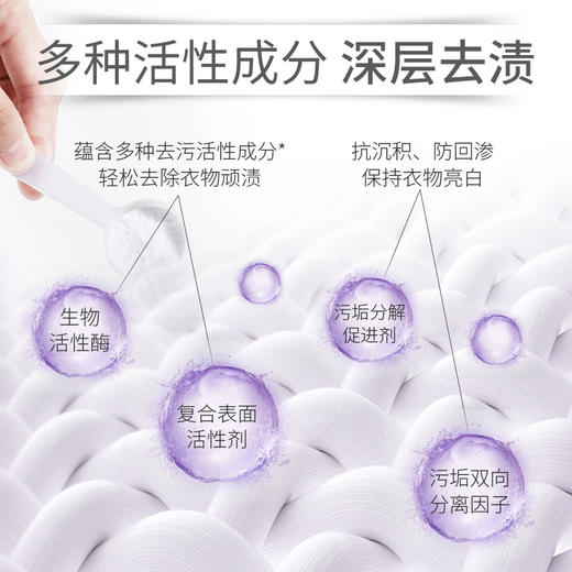 激浪薰衣草精油洗衣粉4kg（仅限门店自提） 商品图3