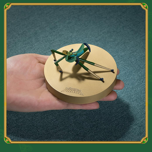 铜师傅 全铜摆件《功夫熊猫》之快螳螂 铜工艺品 饰品礼品摆件 商品图4