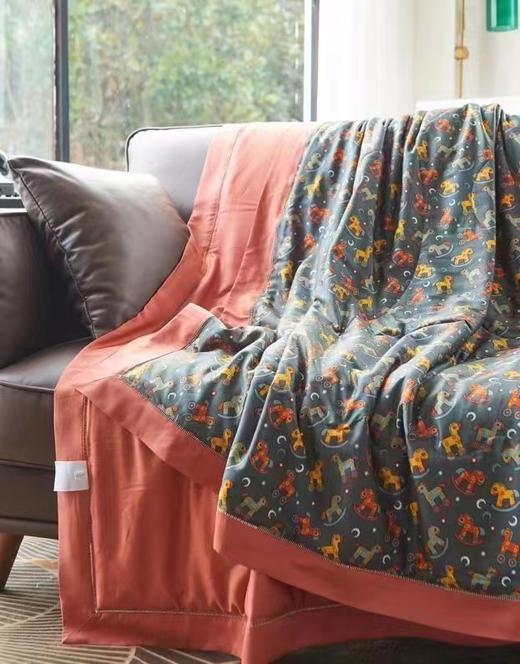 天丝镂空新款夏凉被 薄被 空调被  木马计 商品图5