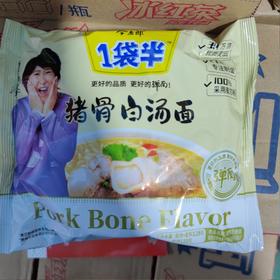 今麦郎方便面袋面1袋半 猪骨白汤面