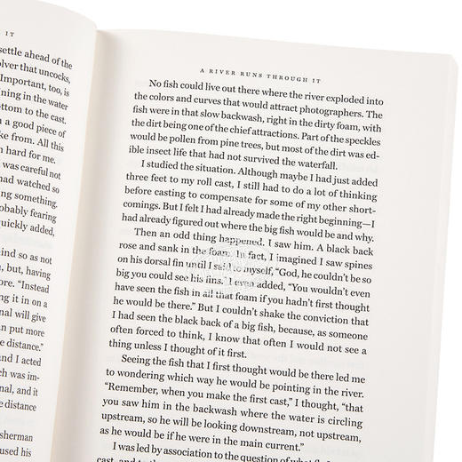 【中商原版】大河恋 豆瓣高分 英文原版 A River Runs through It and Other Stories Norman Maclean Robert Redford 商品图3