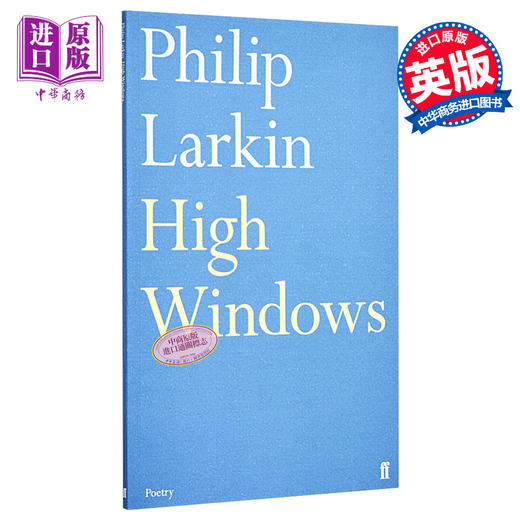 【中商原版】菲利普·拉金诗集：高窗 英文原版 High Windows/Philip Larkin 商品图0