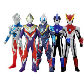 万代Bandai  泽塔特利迦奥特曼玩偶软胶人偶日版