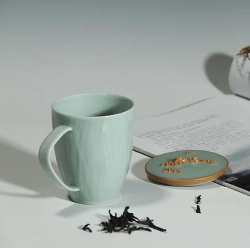 宋元青瓷青山绿水杯 商品图0