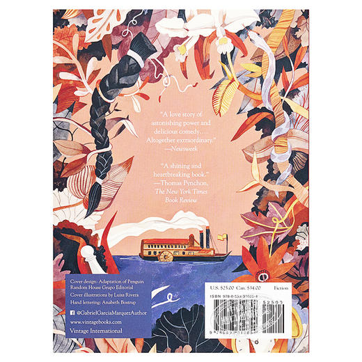 【中商原版】霍乱时期的爱情 插图版 英文原版 Love in the Time of Cholera Gabriel García Márquez 商品图9