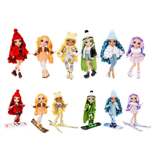 MGA  彩虹高中冬季时尚娃娃 商品图0