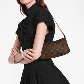 【国内现货预定】Louis Vuitton 路易·威登 女士大麻将包 腋下便携包 23.5x13.5x4cm  M40712