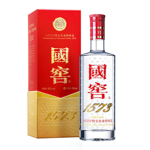 【破价秒杀】泸州老窖 国窖1573 白酒 52度 500ml 新老包装随机发货 商品图1