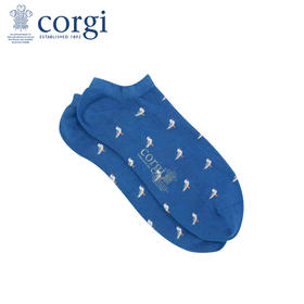 CORGI柯基英国进口袜子男女同款夏季纯色浅口透气船袜薄款短袜