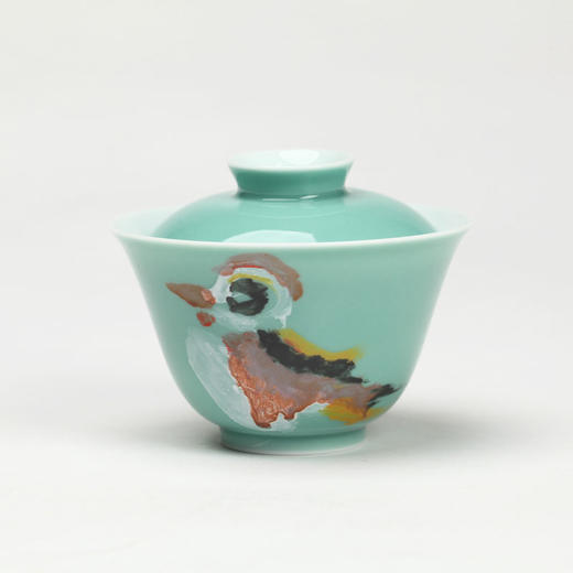 易都-【大吉祥】松石地彩绘一方席茶具套组 商品图1