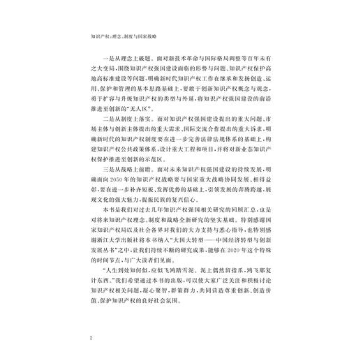 知识产权：理念、制度与国家战略/大国大转型中国经济转型与创新发展丛书/韩秀成/曾燕妮/王淇/陈泽欣|责编:钱济平/吴伟伟/浙江大学出版社 商品图5