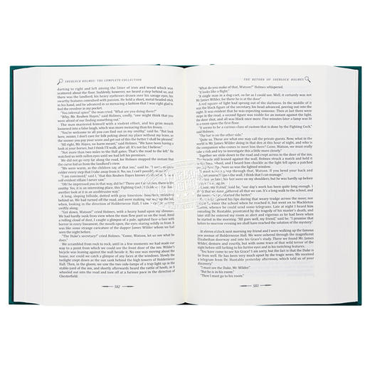 【中商原版】福尔摩斯探案全集 完整无删减 送书签 英文原版 阿瑟 柯南 道尔 Arthur Conan Doyle 世界经典侦探悬疑小说 商品图6