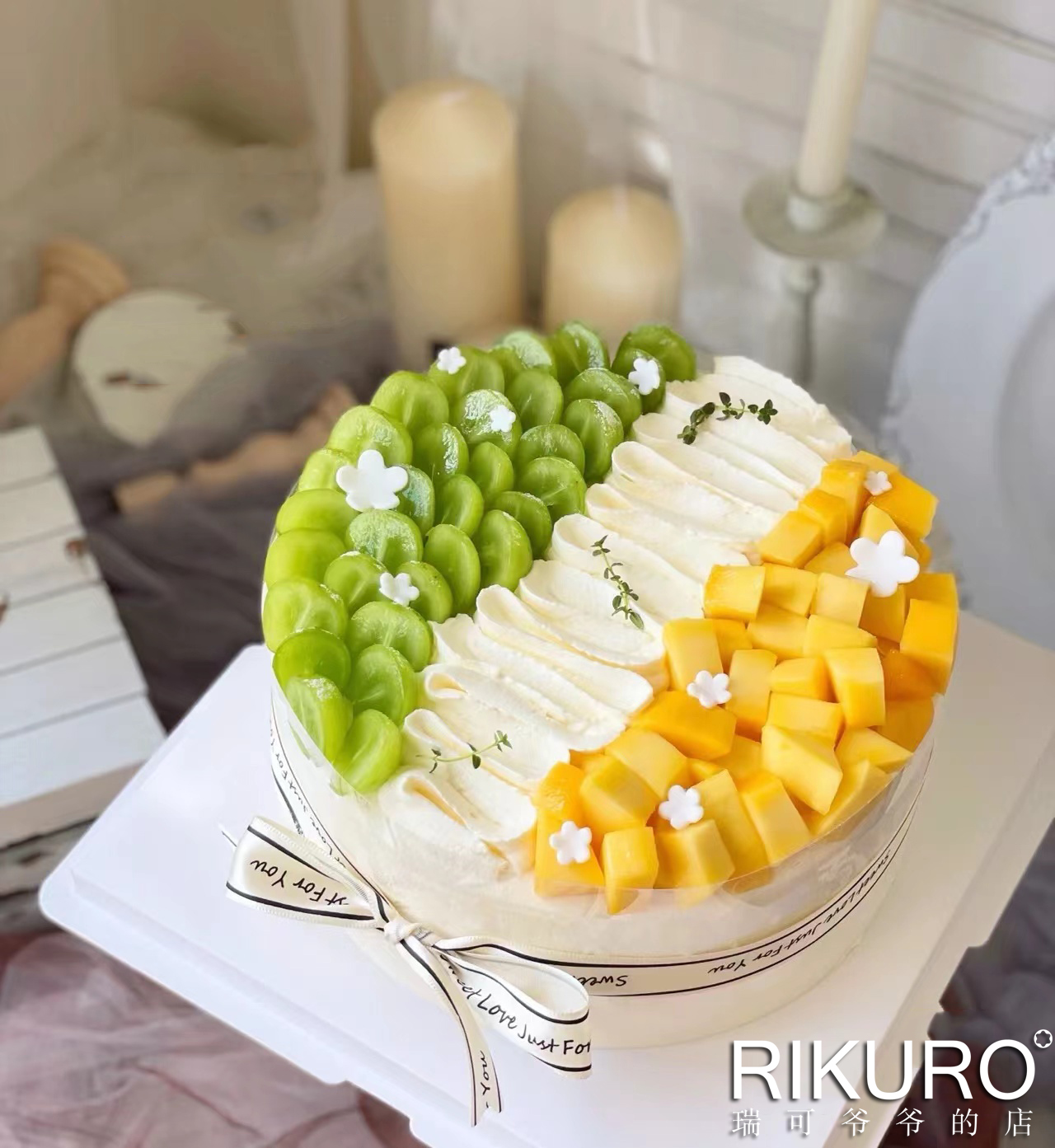 【香芒青提】治愈系鲜奶蛋糕