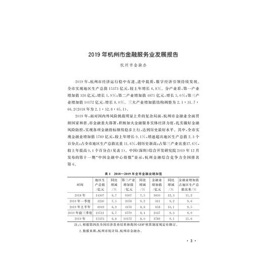 2019年度杭州金融发展报告/冯伟/浙江大学出版社 商品图4