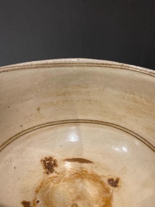 磁州窑白褐双色佛钵式碗，顺丰包邮 商品图2