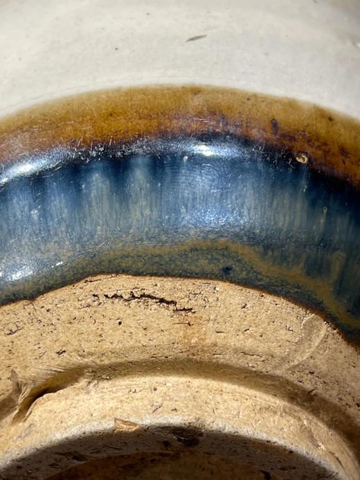 磁州窑白褐双色佛钵式碗，顺丰包邮 商品图3