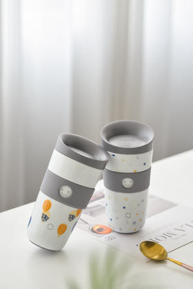 富玉  景德镇陶瓷创意陶瓷水杯办公室趣味减压表情杯个性茶杯