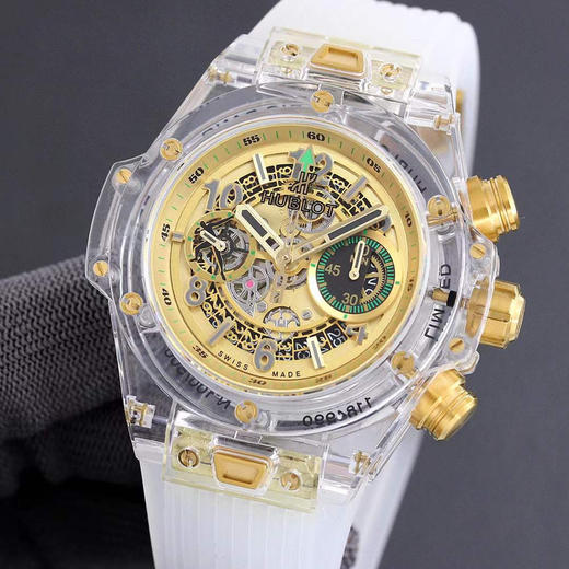 宇舶表年度 作品——宇舶BIG BANG系列411.JX.4802.RT“全透明腕表” 商品图7