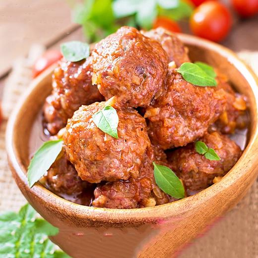 素红烧狮子头 素肉丸子【冷冻素食】植物肉 260克 商品图6