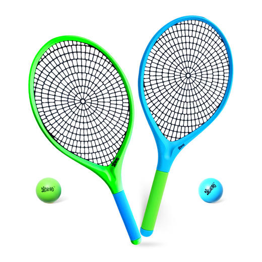 宝宝拍活力静音壁球套装，世界冠军侴陶代言，专为儿童设计，蛛网大拍，超级品质，室内静音、户外耐磨，轻便玩法多 商品图12