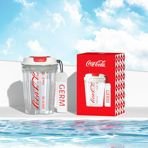 GE-CK22SS-S23(冰透白)  可口可乐联名款潮酷水杯 商品图1