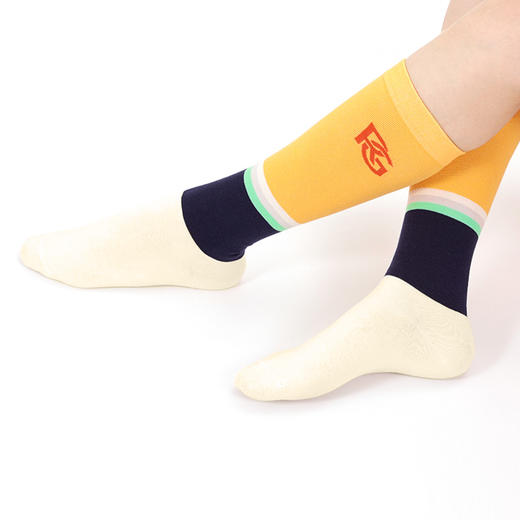 罗兰加洛斯法网长筒袜女夏季2022新款运动袜休闲袜高筒袜 商品图3