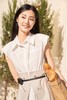 假两件百褶衬衫连衣裙 商品缩略图1