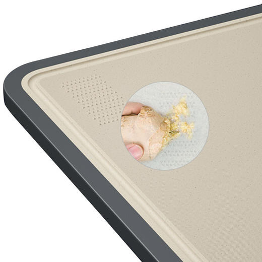 申魔 抗菌不锈钢砧板 双面切菜板加厚案板防霉厨房家用切菜剁骨菜板 不锈钢砧板SC22K09 商品图4